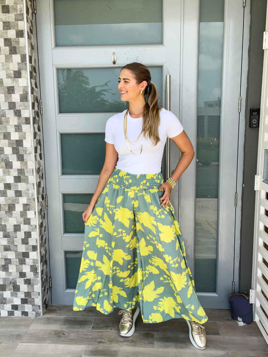 WIDE FLARE PALAZZOS