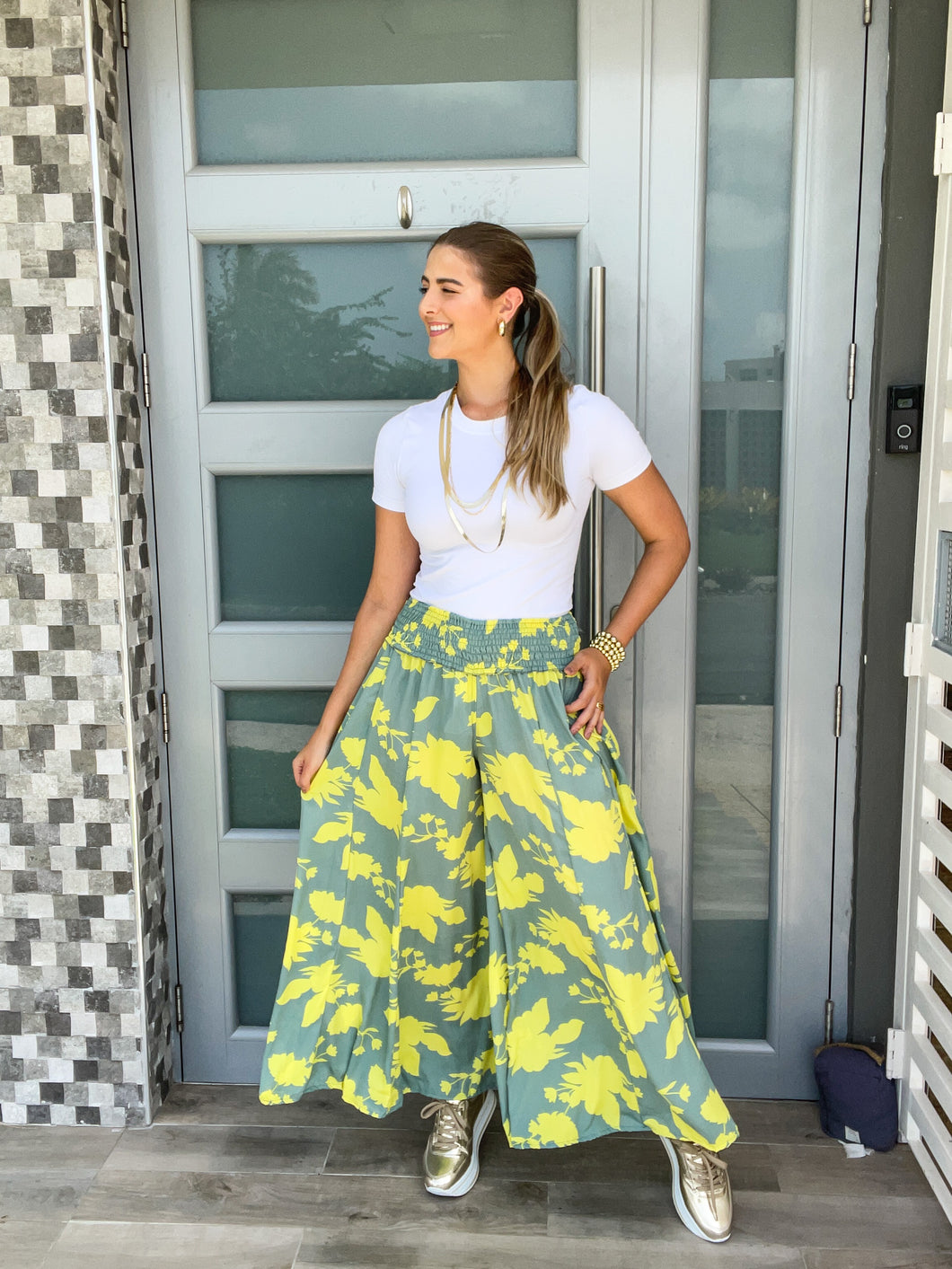 WIDE FLARE PALAZZOS