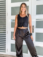 Load image into Gallery viewer, SATIN CARGO JOGGERS

