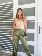 Load image into Gallery viewer, SATIN CARGO JOGGERS
