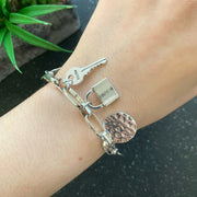 KEY & LOCK BRACELET