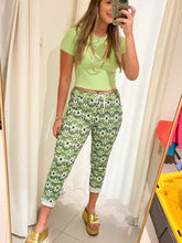 Load image into Gallery viewer, LIME GREEN/PURPLE -BLUE PRINT JOGGERS
