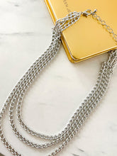 Load image into Gallery viewer, TRIPLE LAYERED NECKLACE
