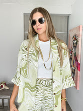 Load image into Gallery viewer, MARBLE BELTED SHORTS
