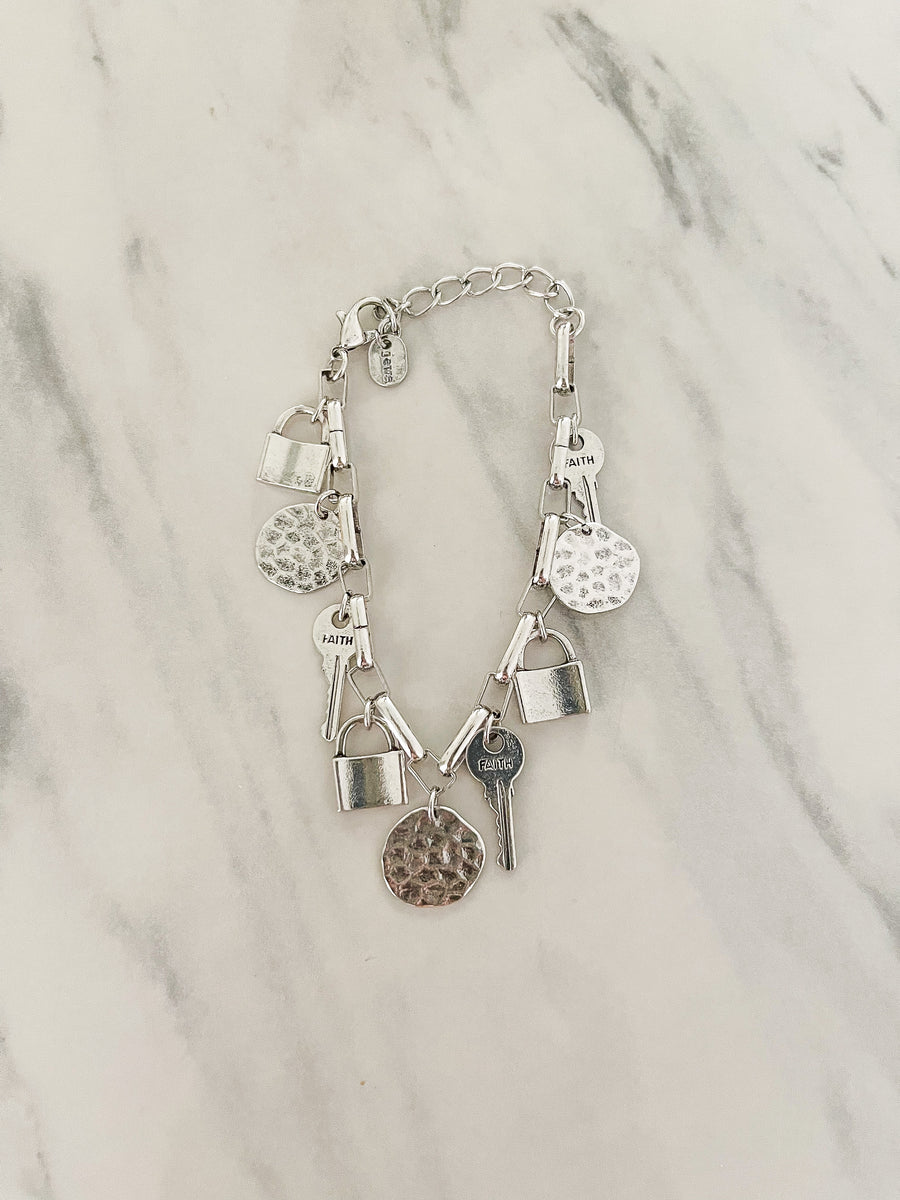 KEY & LOCK BRACELET