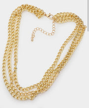 TRIPLE LAYERED NECKLACE