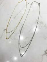 Load image into Gallery viewer, D-CHAIN DELICATE LAYERED NECKLACE
