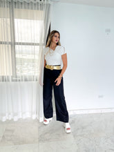 Load image into Gallery viewer, SLIM STRAIGHT SUIT PANTS
