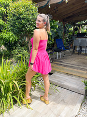 STRAPLESS ROMPER