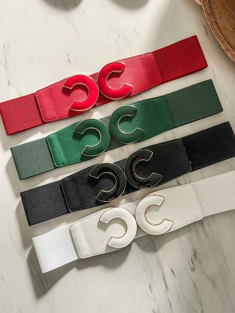 COLOR WIDE ELASTIC BELT