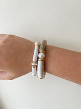 Cargar imagen en el visor de la galería, PEARL ELASTIC BRACELET SET
