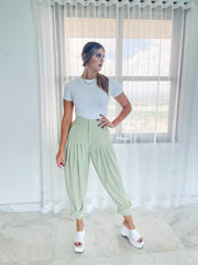 PLEATED PANTS
