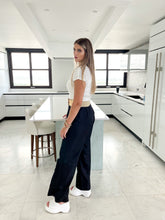 Load image into Gallery viewer, SLIM STRAIGHT SUIT PANTS
