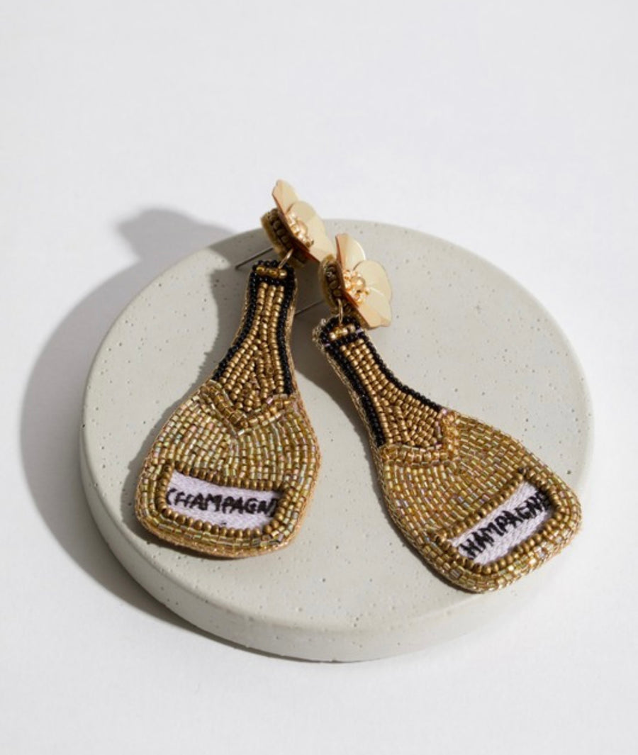CHAMPAGNE GOLD EARRINGS