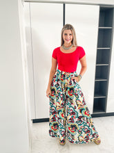 Cargar imagen en el visor de la galería, BIG COLLAR TOP AND PANT SET
