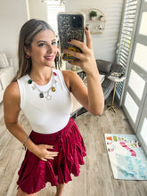 Load image into Gallery viewer, SATIN LEOPARD SKIRT
