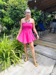 STRAPLESS ROMPER