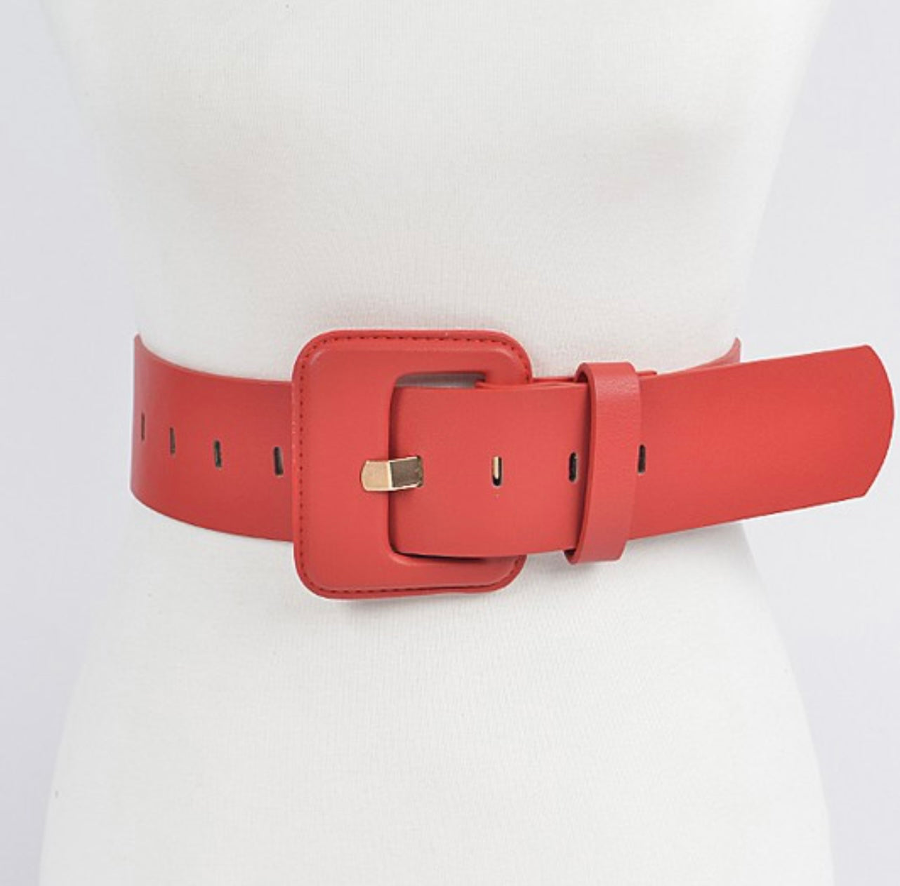 FAUX LEATHER BELT