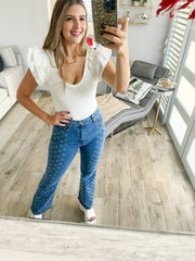 STAR FLARE JEANS