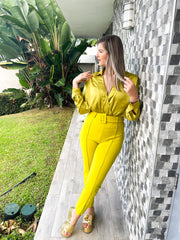 BELT SPANDEX PANT