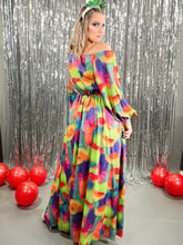 Load image into Gallery viewer, LONG SLEEVE OFF SHOULDER MAXI DRESS/TOP
