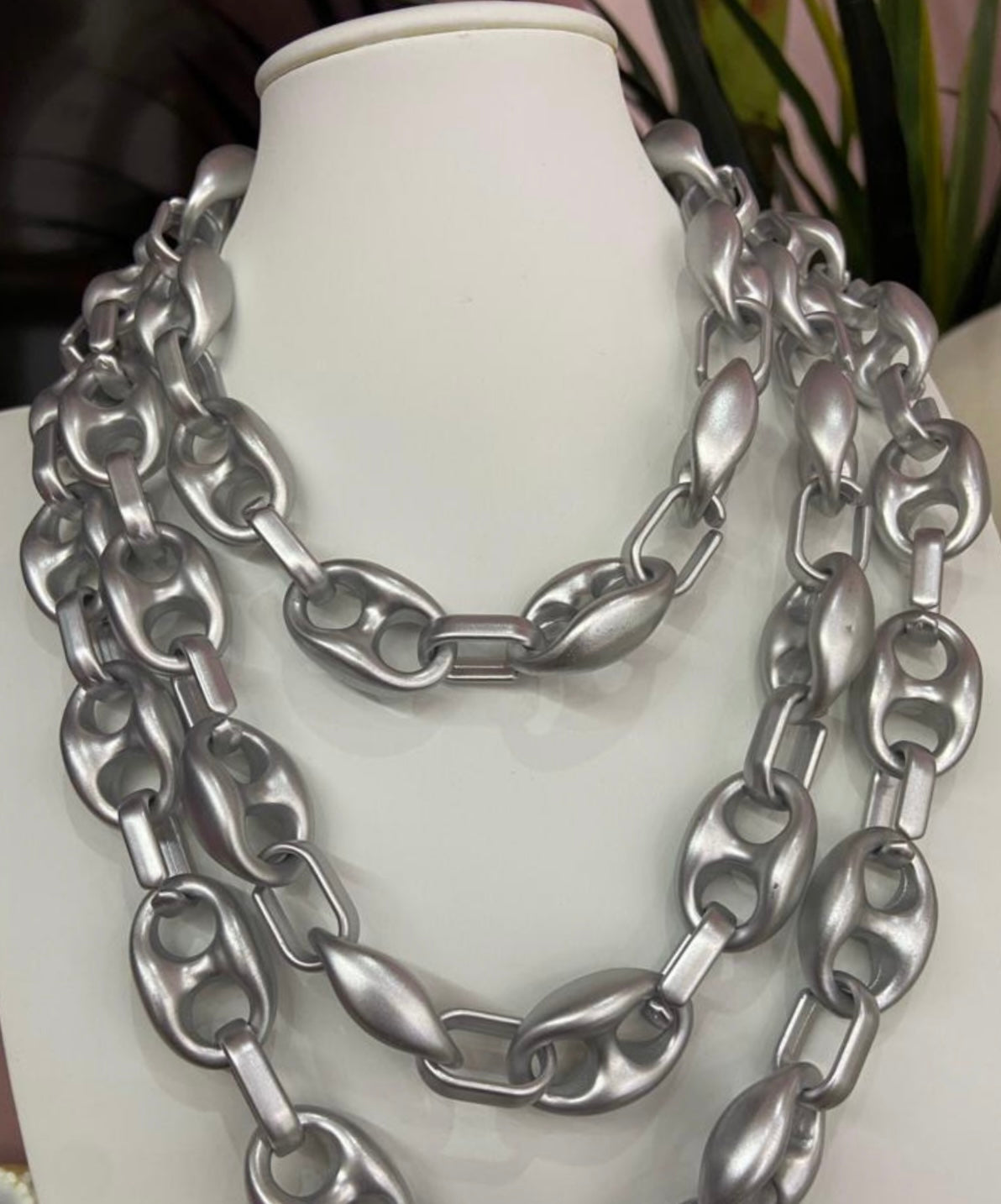 MATTE SILVER GUCCI SET
