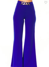 Load image into Gallery viewer, CHAIN FLARE SPANDEX PANT
