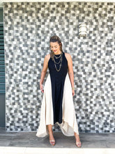 Cargar imagen en el visor de la galería, 2 TONE SLEEVELESS HIGH LOW DRESS
