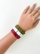Load image into Gallery viewer, SET RECTANGLE ELASTIC BRACELET
