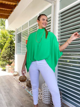 Load image into Gallery viewer, SOLID MOCK NECK CAFTAN BLOUSE
