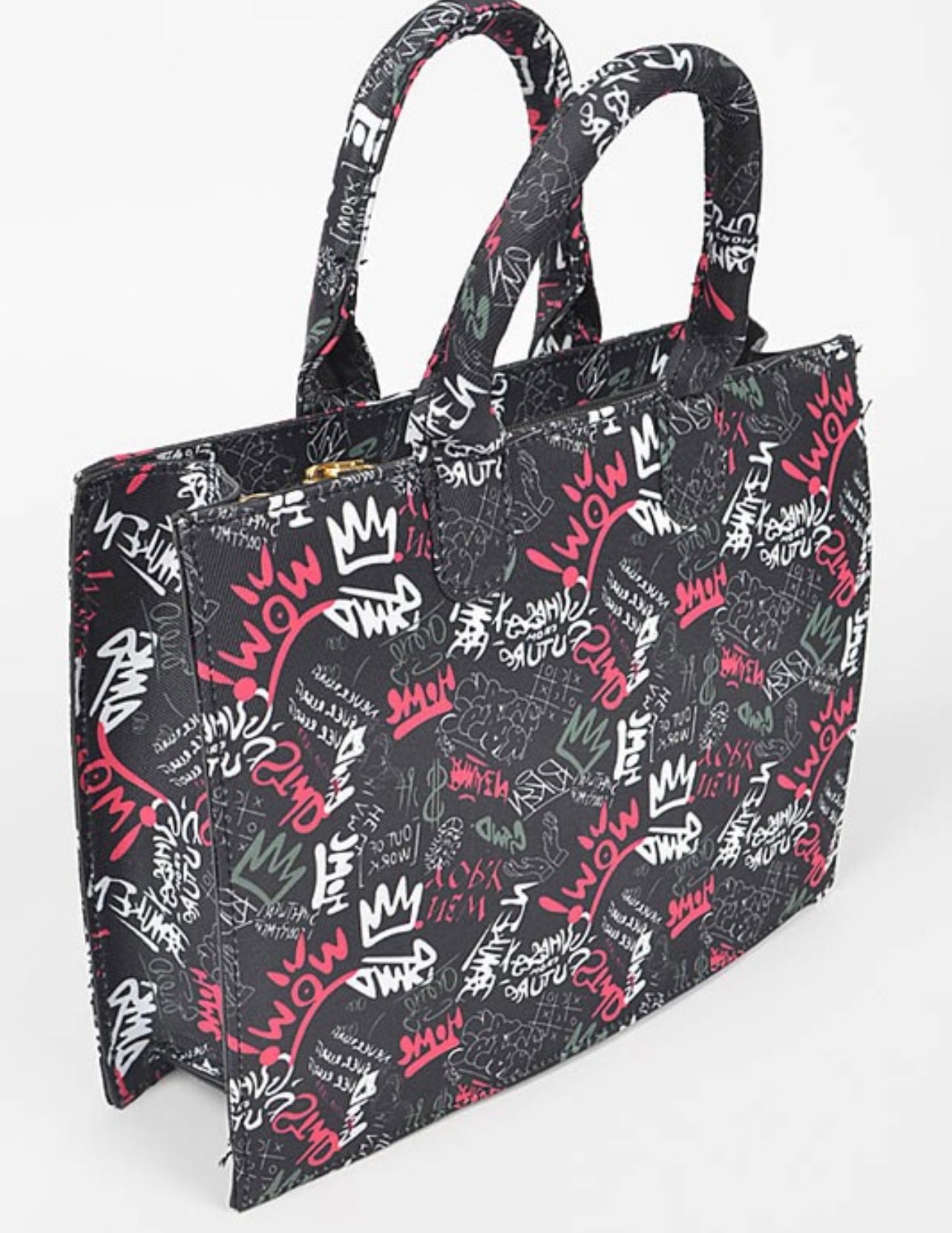 GRAFFITI TOTE BAG CROSSBODY