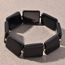 Load image into Gallery viewer, SET RECTANGLE ELASTIC BRACELET
