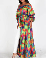 Load image into Gallery viewer, LONG SLEEVE OFF SHOULDER MAXI DRESS/TOP
