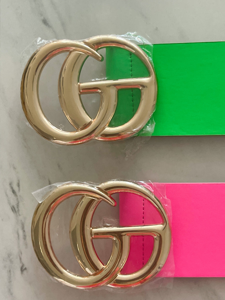 NEON DESIGNER BELTS