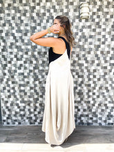 Load image into Gallery viewer, 2 TONE SLEEVELESS HIGH LOW DRESS
