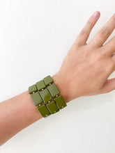 Load image into Gallery viewer, SET RECTANGLE ELASTIC BRACELET
