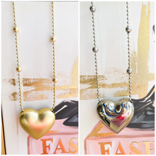 Load image into Gallery viewer, LONG HEART NECKLACE
