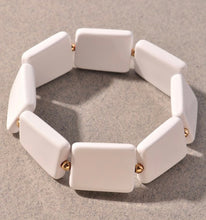 Load image into Gallery viewer, SET RECTANGLE ELASTIC BRACELET
