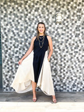 Cargar imagen en el visor de la galería, 2 TONE SLEEVELESS HIGH LOW DRESS
