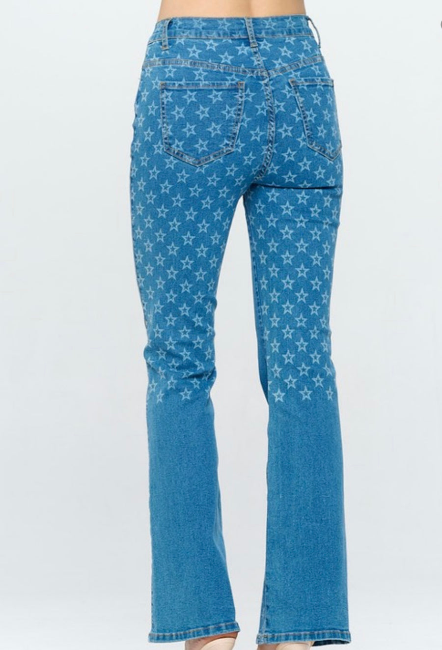 STAR FLARE JEANS