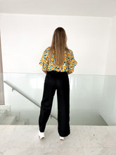 Load image into Gallery viewer, FLOWER PRINT PUFF SLEEVES BLOUSE
