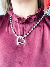 Load image into Gallery viewer, SILVER HEART NECKLACE
