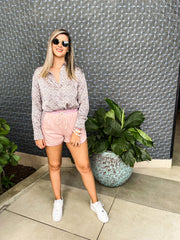 LAVENDER SILKY PRINT SET