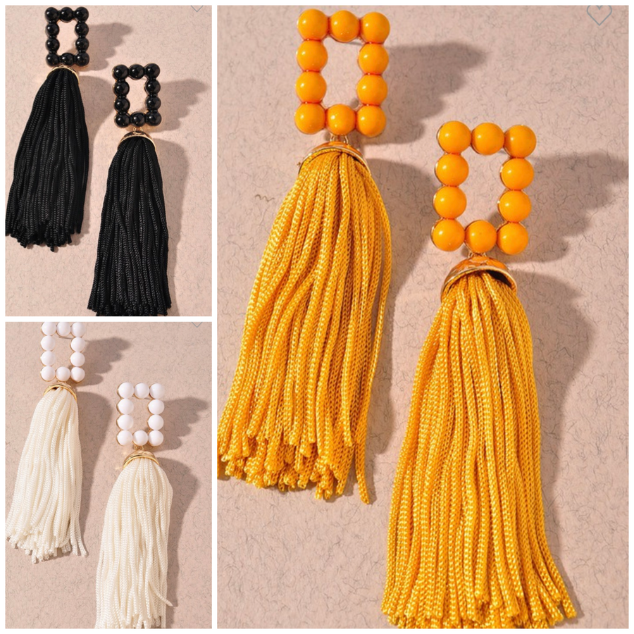 TASSEL EARRINGS