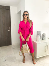 Load image into Gallery viewer, SOLID CREPE MIDI DRESS
