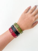 Load image into Gallery viewer, SET RECTANGLE ELASTIC BRACELET
