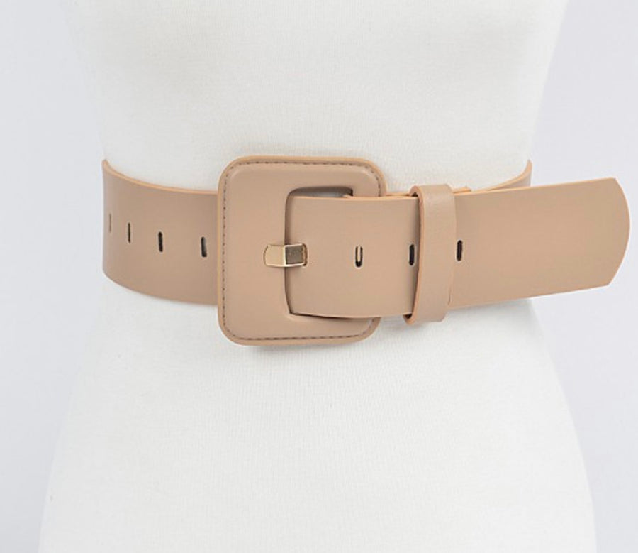 FAUX LEATHER BELT