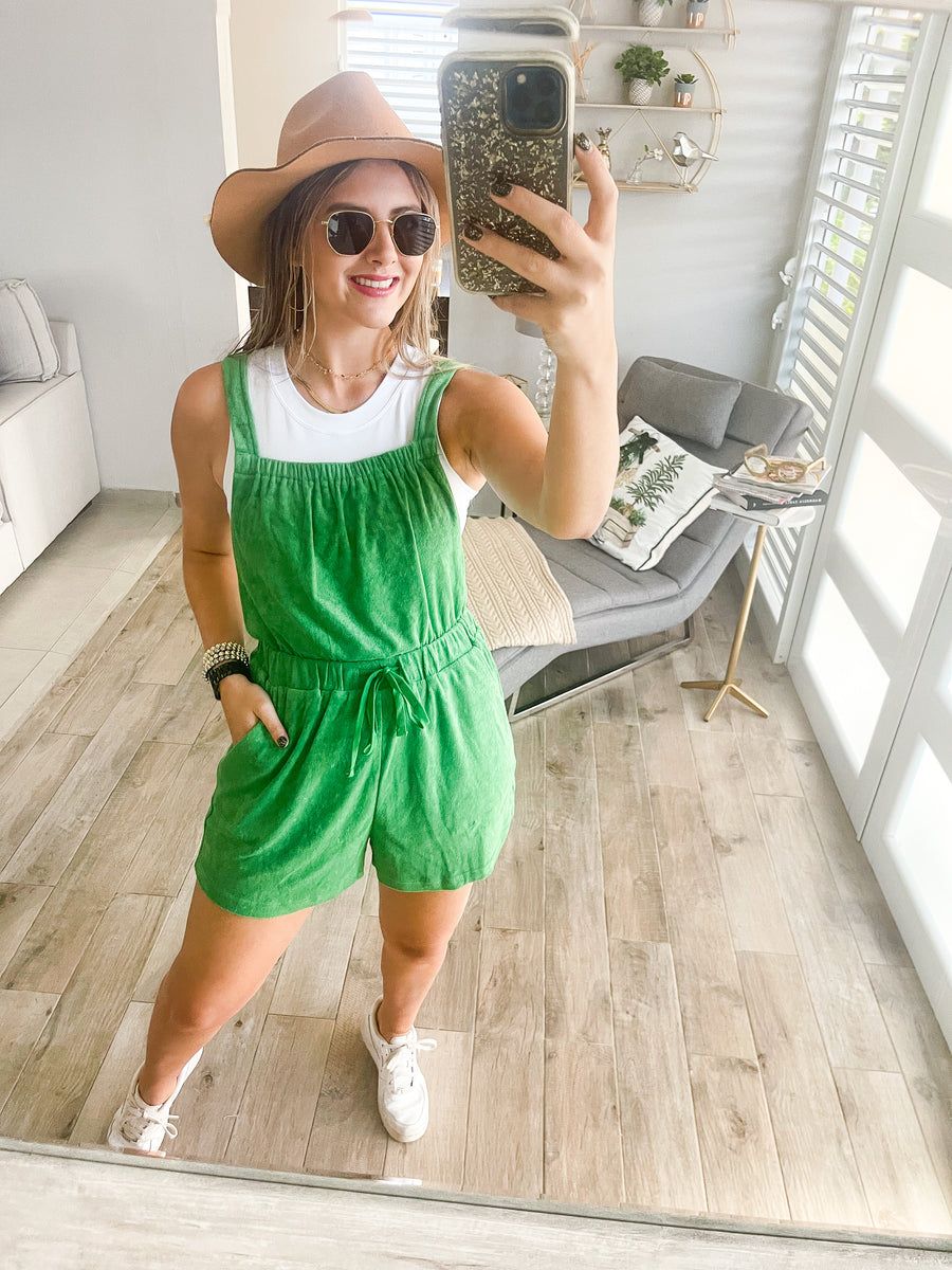 TERRY TOWEL ROMPER