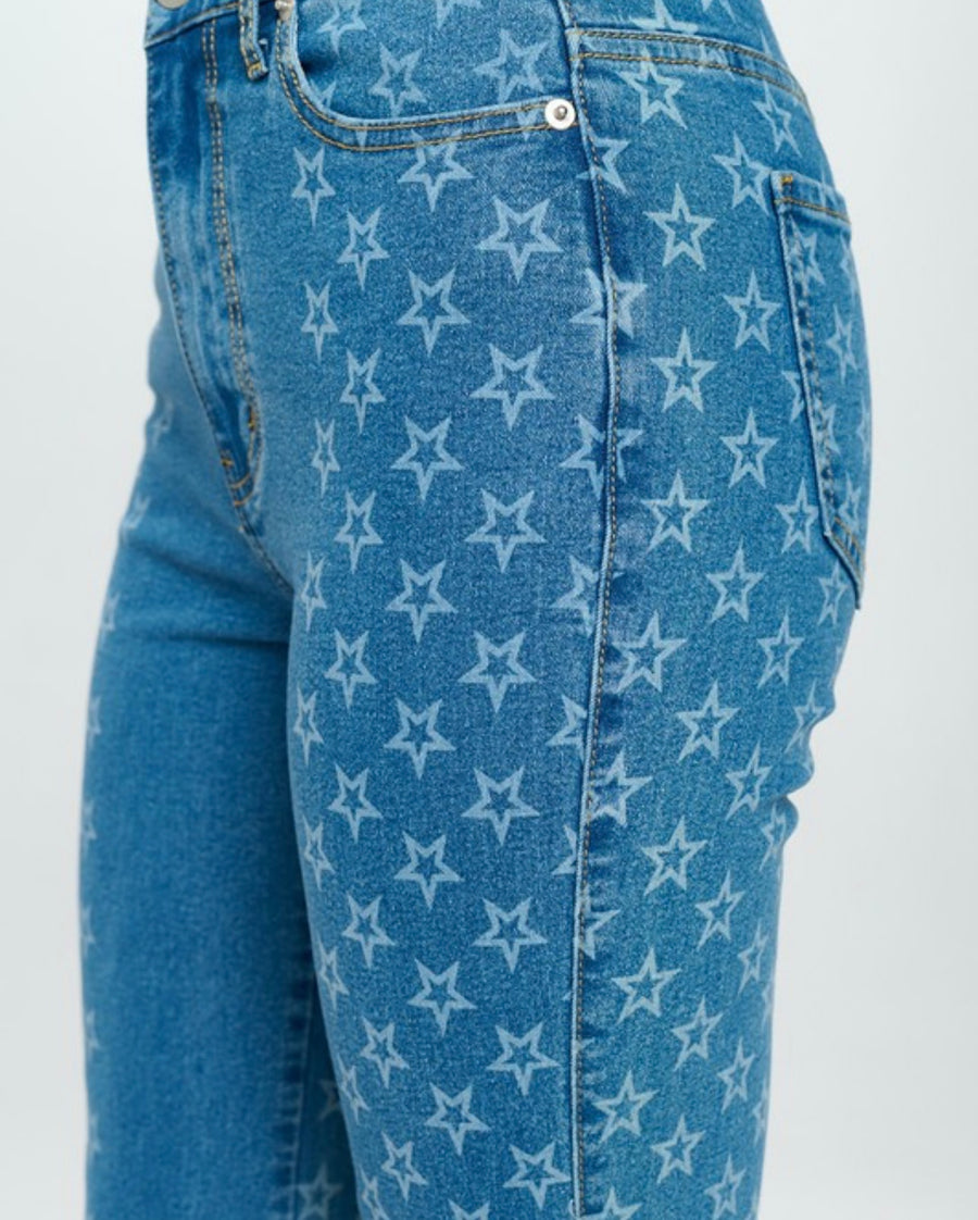 STAR FLARE JEANS