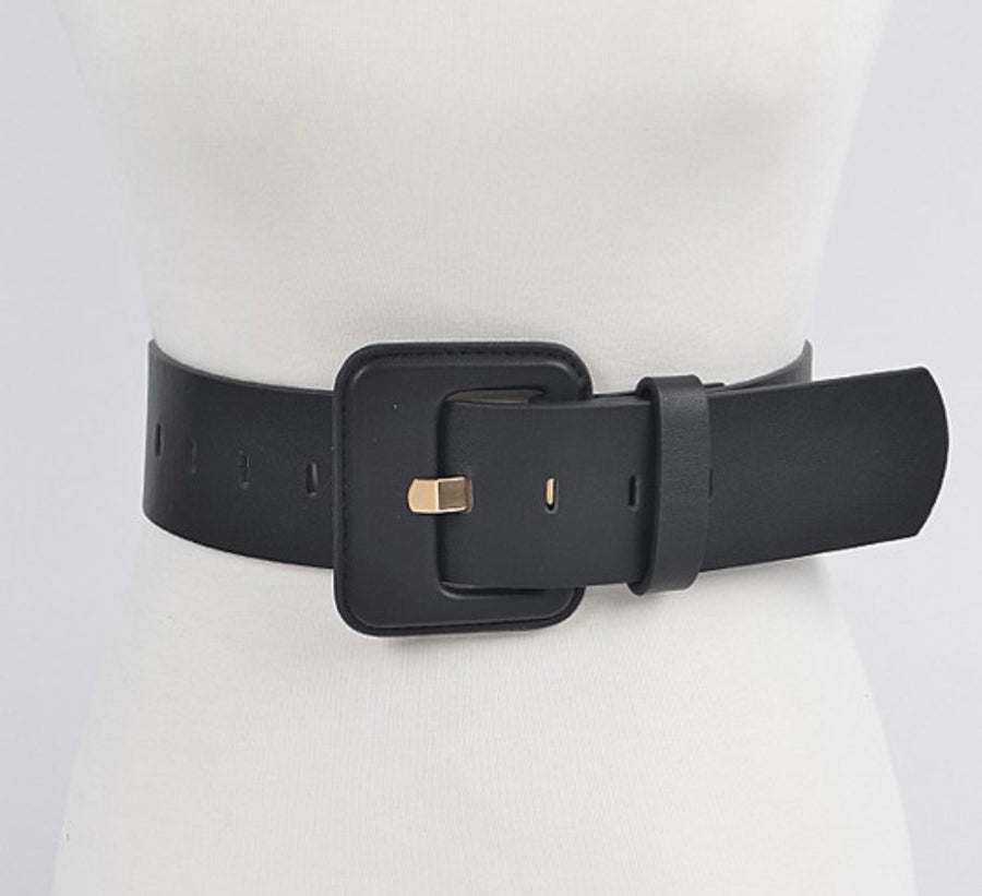 FAUX LEATHER BELT